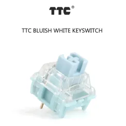 Keyboards TTC bluish white switch paragraph switch 42g mx series 3pin mechanical keyboard