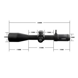 Marcool Long Range 5.5-25x50 SFIR FFP-Gewehrbereich Taktische Jagdoptik S