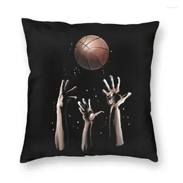 Pillow Basketball Jump Cover Double-sided 3D Print Sport Player Throw Case For Car Cool Pillowcase Home Decoration