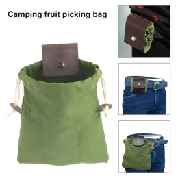 Yararlı Oxford Bezi Yemleme Çantası Bushcraft Torba Çıkarılabilir Gözyaşına Dayanıklı Mantar Meyve Toplama Av çantası