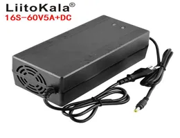 Liitokala 60V 5A 18650 Lithium Battery Pack Charger 16string تيار ثابت الجهد الثابت 672V شاحن Polymer DC4923294