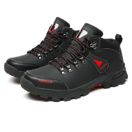 2024 Neue Outdoor High Top Herrenschuhe wasserdichte Wanderschuhe Walking Climbing Shoes Mountain Sportstiefel Jagdmenschen Turnschuhe