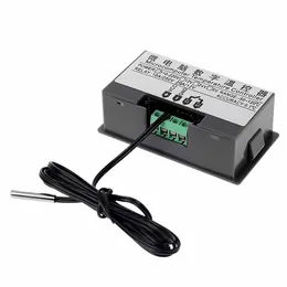 Mini W3230 sondlinje digital temperaturkontroll LED Display termostat med värme/kylkontrollinstrument 12V 24V 110-220V