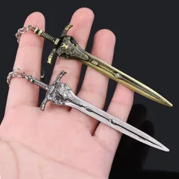 Dark Souls Artorias Sword Keychain高品質Abyss Walker Knights Logo Metal Keyring Men Car Women Bagアクセサリー