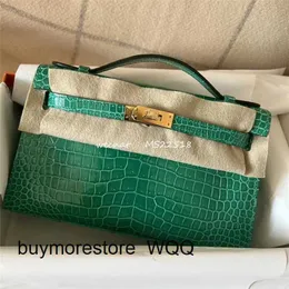 Designer Handbag 7a Genuine Leather Handmade Handbag bags 7Aquality Emperor Green InvertedqqRWFY