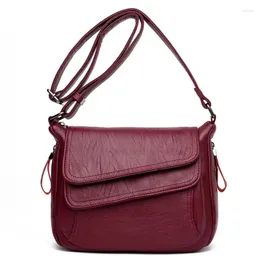 Bag kış tarzı yumuşak deri lüks cüzdanlar ve çanta kadın çanta tasarımcısı omuz crossbody için 2024 kese