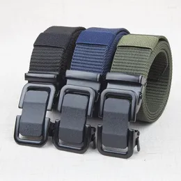 Party Decoration Tactical Belt Menvas Automatic Buckle Outdoor Casual Pants Workwear