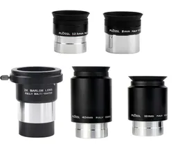 Celestron 125 인치 8mm 125mm 32mm 40mm 플로 스 슬레 스코프 접안경 및 2X Barlow Lens Full Metal Astronomy Telescope Eyepieces7613101