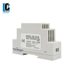 DC 12V 24V Volt Switching Alimentatore Tipo di alimentazione Tipo di piccolo volume MDR/DR-15- 0.63A 1.25A 5V 15V Trasformatore 10w Fonte