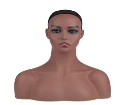 Whole Mannequin PVC Manikin Head Realistic Mannequin Head Bust Wig Head Stand for Wigs Display Sea Delivery2116373