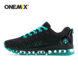 أحذية Onemix Sneakers Men Running Shoes أعلى أعلى برودة Cool Vamp Vamp Air Cushion Training Sports Showging Shoes بالإضافة إلى الحجم