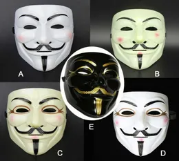 Cadılar Bayramı Partisi 5 Stil Vendetta v Kelime Maskesi Kostüm Guy Fawkes Anonim Cadılar Bayramı Maskeleri Fantezi Cosplay6923042