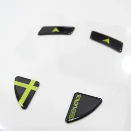 Acessórios Talongames Glass Mouse Pet Pad Pad patins arredondados bordas curvadas para Viper Ultimate Gaming Mouse Stick 1 Conjunto 1