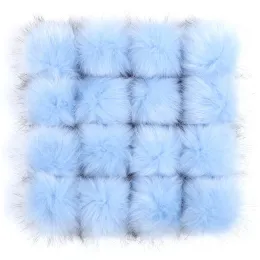 2 pezzi 10/12/15 cm Funta palla da capelli Ball Pompom Falva Falva Furta Fallo Pom Pom Accessori per cappelli a mano fatti a mano fai -da -te Accessori per cappelli in maglia a mano