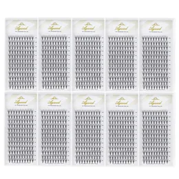 AGUUD 10 trays/lot Super Premade Russian Volume Fans 3D/5D/6D/8D/10D/12D/14D Perfectly Thin Narrow Base Fake Mink Volume Eyelash 240327