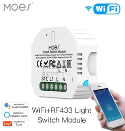 WiFi RFI RF433 Fernbedienung Smart Light Switch Modul für Reset- und Rocker -Switches 1 Gang 12 Way Multicontrol Association8504831