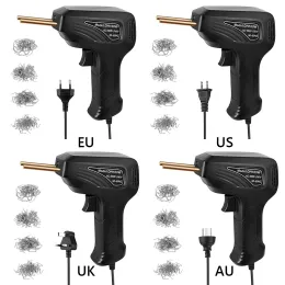 Welder Gun Plastic Repair Kit with 200 Welding Nails Staple Gun Rapid Heating 0-100W for Crack Nail Planting for Thermal Cutting