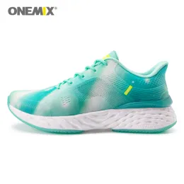 Stövlar Onemix 2022 Mäns löpskor Maraton för män Hightech Sport Black Sneakers Light Athletic Trainers Outdoor Tenis Masculino