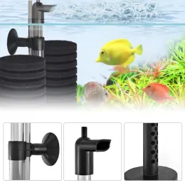 Schwarzer Aquariumfilter für Aquarium -Fischtankluftpumpen -Skimmer Biochemische Schwamm Filter Aquarium Biofilter Filter Aquari Aquari