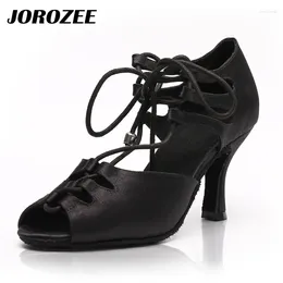 Sapatos de dança JOROZEE MULHERM LETINO BLAT BLAT SALSA SALSA SQURE BALLOM DANCIM