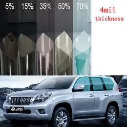 필름 Sunice Window Tint Car Solar Film 4mil Nano Ceramic Foils UV 보호 홈 빌딩 스티커 필름 5%/15%/35%/50%/70%VLT