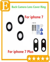 10pcslot عدسة عدسة الكاميرا الأصلية مع إطار لـ iPhone 7G 47039039 7 Plus 55039039 Back Camera Ring ResprialS5401881