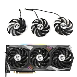 Pads Oryginalne MSI GeForce RTX 3060 TI Gaming Z Trio 8G (LHR) Wentylator karty graficznej, odpowiedni dla RTX 3060 3070 3080 3070TI 3090 Cooling Fan