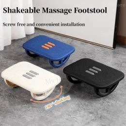 Under skrivbord Footstöd ergonomisk fotpall med massagrullar max belastning 120 kg skrivbord ben vila smärtlindring för hemmakontoret arbete