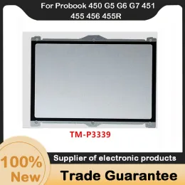 Pads لوحة اللمس الجديدة لـ HP Probook 450 G5 G6 G7 451 455 456 455R لوحة تتبع الكمبيوتر المحمول الفضة TMP3339