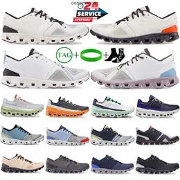 أحذية النساء يركضن 2024 الرجال X3 مصمم أحذية رياضية × 3 Shift Cloudmonster Triple Black White Pink Blue Green Mens Womens Outdoor Sports Trainers S 24