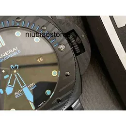 Movimento mecânico Luxury Watch Swiss Automatic Sapphire Mirror 47mm 13mm Importado Rubber Band Brand Designers WRIST IMACIDADE 1N9K