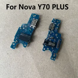 Für Huawei Nova Y70 Fast USB Ladedock -Port -Mikrofon -Mikrofon -Stecker Board Flex Kabel Reparaturteile Global Plus