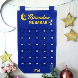 Calendario Avvento Ramadan In Legno - 30 Giorni Per Decorazione Fai Da Te, Regalo Bambini