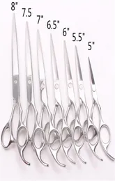 C1006 5quot 55quot 6Quot 65quot 7quot 75quot 8quot Japan Steel Frisörande skär Shears Pro Human Hair Scissor5372488