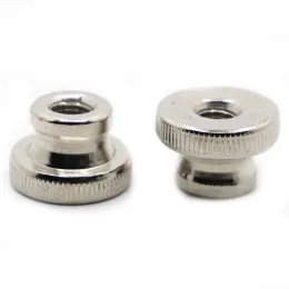 M3 M4 M5 M6 M8 M10 Nickel Plated GB806 DIN466B Double Step Adjust Knurl Thumb Nut Iinstrument Hand Tighten Nuts