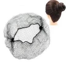 Größte Größe 70 cm Nylon Hair Net Dance Recital Buns Haarverlängerung Webenkappe schwarze Haarnetze5372997