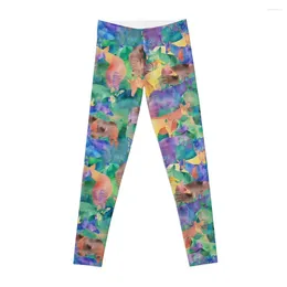 Active Pants Oh My Okapi! Leggings Sports For Gym Clothing Fitness Womens