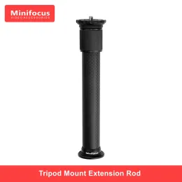 Monopods Carbon Fiber Pole Handheld Bar Justerbar stativcentrum Kolumn Montering Monopod Extension Rod för DSLR SLR -kameror Gimbalhandtag