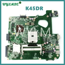 Материнская плата K45DR с HD7470M GPU GPU Boob Mainboard для ASUS A45D A45DR K45D K45DR R400D R400DR Motherboard 100% Протестировано OK