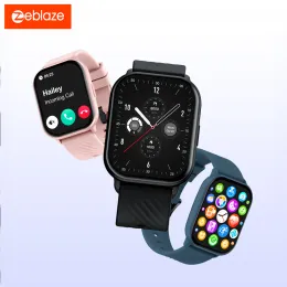 الساعات New Zeblaze GTS 3 Smart Watch Ultrabig 2.03 '' HD Screen Bluetooth Calling 24h Health Monitor 100+ Sport Modes 200+ Watch Faces