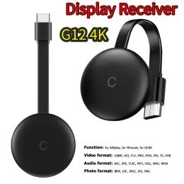 Box G12 TV -Stick 4K HD Hdmicompatible Media Player 5G/2,4G Wireless WiFi Display TV Dongle Dual Band WiFi Wireless Display Receiver