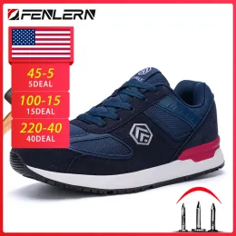 Сапоги Fenlern Work Steel Toe Shoes Mense Light Safety Shoe Shoe Shoe Shoens Sneakers Outdoor Водонепроницаемые анти -разбивая пунктуальные ботинки