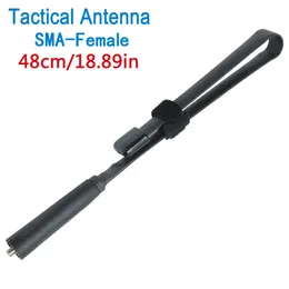 CS Tactical Antenna Sma-Female Dual Band VHF UHF 144/430 МГц складывается для Walkie Talkie Baofeng UV-5R UV-82 UV-13 Pro UV-S9 Plus