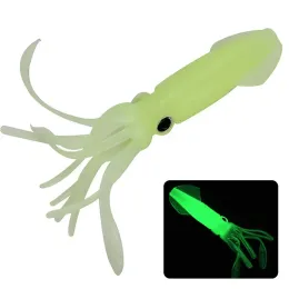 Artificial squid bait route, soft bait, night light bait, sea fishing, flying bait, fishing accessories, tools, outdoor