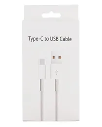 حزمة البيع بالتجزئة صناديق الكبلات اللوحي ملحقات الكمبيوتر للهاتف المحمول Android Type C إلى Typec Micro USB V8 Charger Charging Data9727898