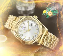 Trend biznesowy Wysokie zegarki ze stali nierdzewnej mężczyźni kobiety kwarc chronografu