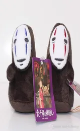 Spirited Away No Face Fulced Doll Hayao Miyazaki Cartoon Movie Spinated Away Plush Mize Toys 10 см 7632337