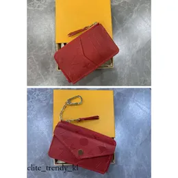Louies Vuttion Bag ARD HOLDER RECTO VERSO Designer Fashion Womens Mini Zippy Organizer Wallet Coin Purse Bag Belt Charm Key Pouch Pochette 881