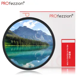 Accessories Uv Filter with Lens Cap Universal 3782mm 49 52 55 58 62 67 72 77mm Camera Photography Accessories for Canon Nikon Sony Filtro