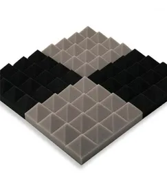 25x25x5cm Akustikschaumbehandlung Sound Proofing Soundabsorbing Rauschschwamm Ausgezeichneter Schalldämmung Schalldichter Wandaufkleber17360843